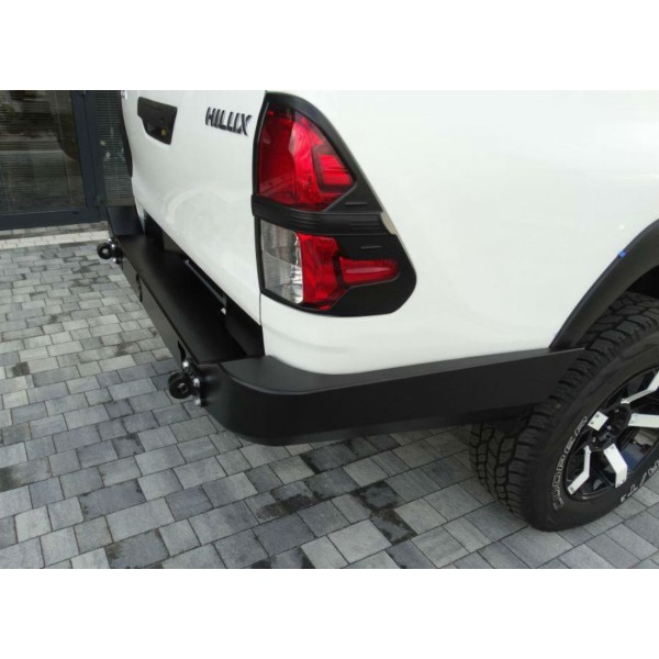 PARACHOQUES TRASERO ACERO REFORZADO HILUX REVO TOYOTA