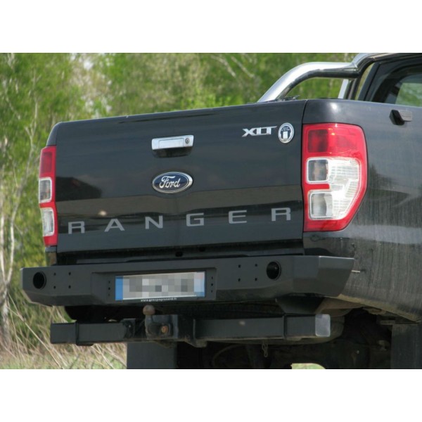 PARACHOQUES TRASERO ACERO REFORZADO FORD RANGER PX (2012-2016)