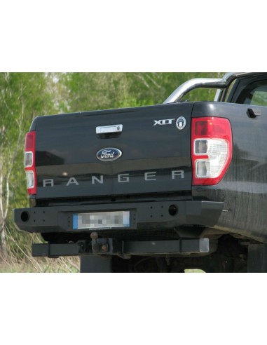 PARACHOQUES TRASERO ACERO REFORZADO FORD RANGER PX (2012-2016)