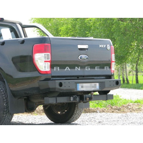 PARACHOQUES TRASERO ACERO REFORZADO FORD RANGER PX (2012-2016)