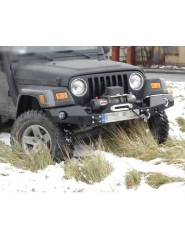 PARACHOQUES DELANTERO ACERO REFORZADO JEEP WRANGLER TJ