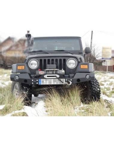 PARACHOQUES DELANTERO ACERO REFORZADO JEEP WRANGLER TJ