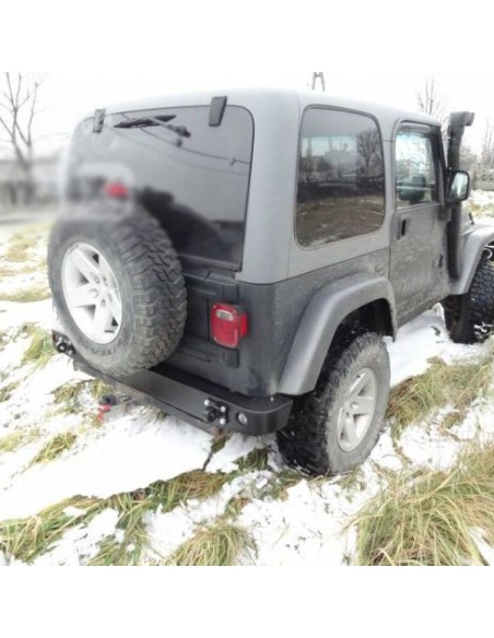 PARACHOQUES TRASERO ACERO REFORZADO JEEP WRANGLER TJ