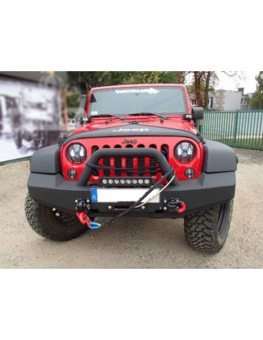 PARACHOQUES DELANTERO ACERO REFORZADO (CON DEFENSA) JEEP WRANGLER JK