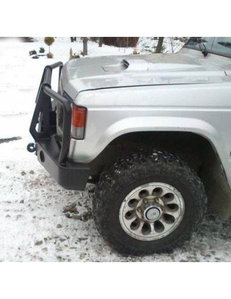 PARACHOQUES DELANTERO ACERO REFORZADO MITSUBISHI PAJERO (1982-1991)