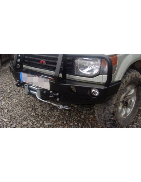 PARACHOQUES DELANTERO ACERO REFORZADO MITSUBISHI MONTERO V20/40 (CON ALETINES)