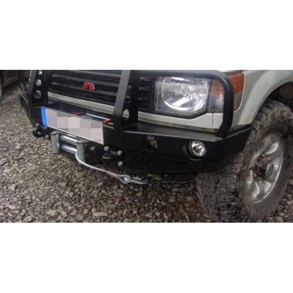 PARACHOQUES DELANTERO ACERO REFORZADO MITSUBISHI MONTERO V20/40 (SIN ALETINES)