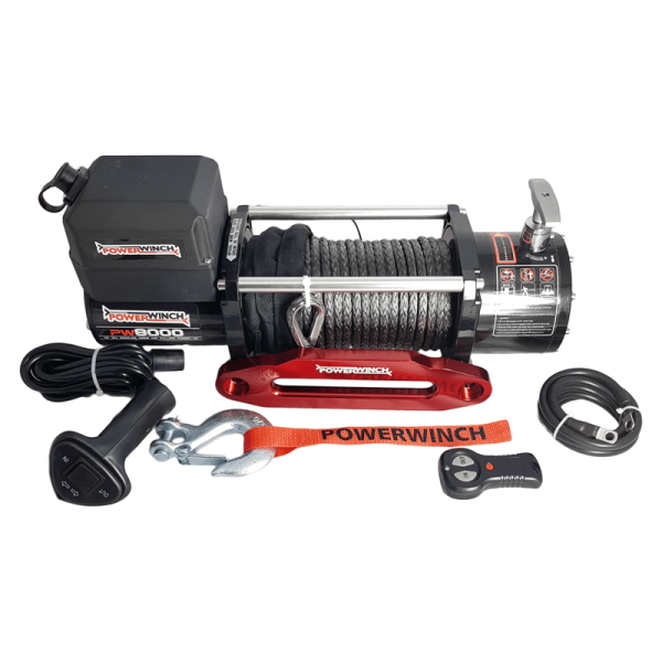 CABRESTANTE WINCH 8K (3629KG) 12V CABLE PLASMA POWERWINCH