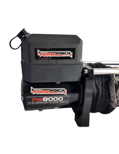 CABRESTANTE WINCH 8K (3629KG) 12V CABLE PLASMA POWERWINCH