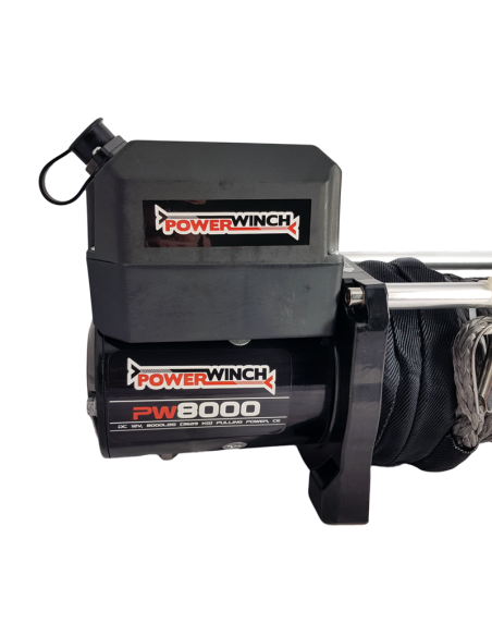 CABRESTANTE WINCH 8K (3629KG) 12V CABLE PLASMA POWERWINCH