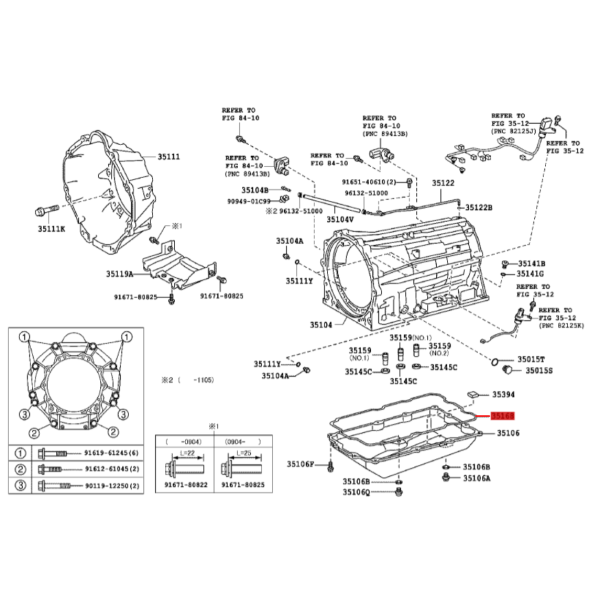 JUNTA TAPA CARTER CAJA AUTOMATICA J20  ORGINAL TOYOTA LAND CRUISER