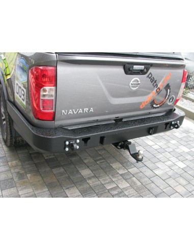 PARACHOQUES TRASERO ACERO REFORZADO (LARGO) NISSAN NAVARA D23