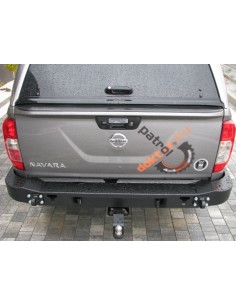 PARACHOQUES TRASERO ACERO REFORZADO NISSAN NAVARA D23 2