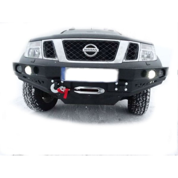 PARACHOQUES DELANTERO ACERO REFORZADO NISSAN NAVARA D40 (2010-2014)