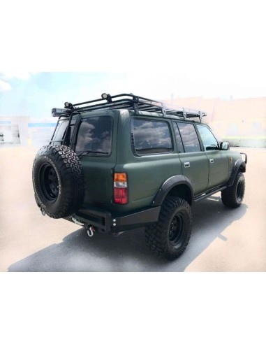 SOPORTE RUEDA TRASERO DERECHO PARACHOQUES ACERO REFORZADO J8 TOYOTA LAND CRUISER