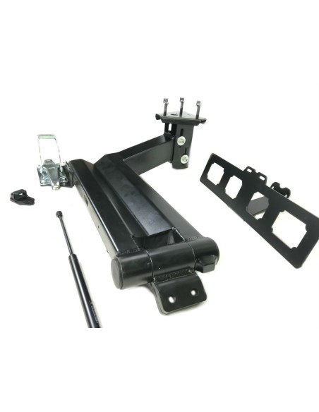 SOPORTE RUEDA TRASERO DERECHO PARACHOQUES ACERO REFORZADO J12 VXL TOYOTA LAND CRUISER