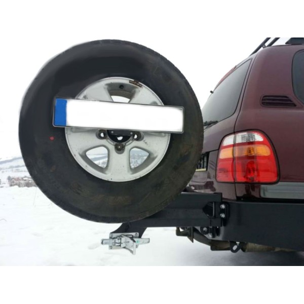 SOPORTE RUEDA TRASERO DERECHO PARACHOQUES ACERO REFORZADO J10 TOYOTA LAND CRUISER