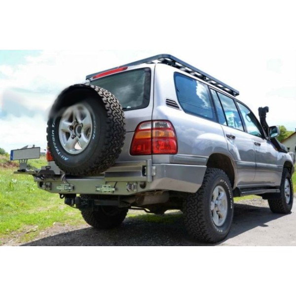 SOPORTE RUEDA TRASERO DERECHO PARACHOQUES ACERO REFORZADO J10 TOYOTA LAND CRUISER