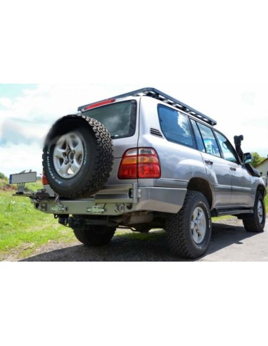 SOPORTE RUEDA TRASERO DERECHO PARACHOQUES ACERO REFORZADO J10 TOYOTA LAND CRUISER