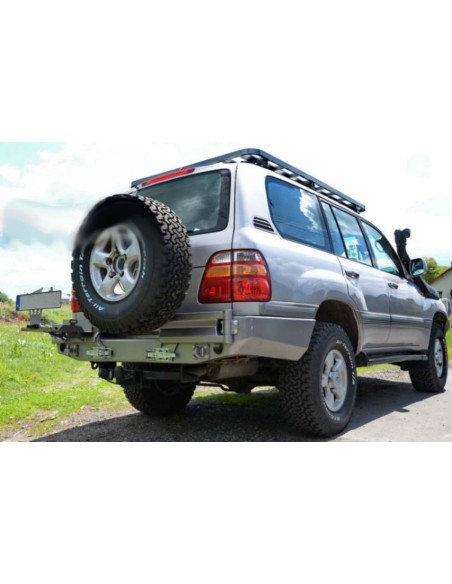 SOPORTE RUEDA TRASERO DERECHO PARACHOQUES ACERO REFORZADO J10 TOYOTA LAND CRUISER