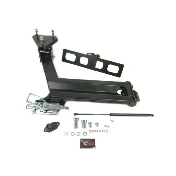 SOPORTE RUEDA TRASERO DERECHO PARACHOQUES ACERO REFORZADO J10 TOYOTA LAND CRUISER