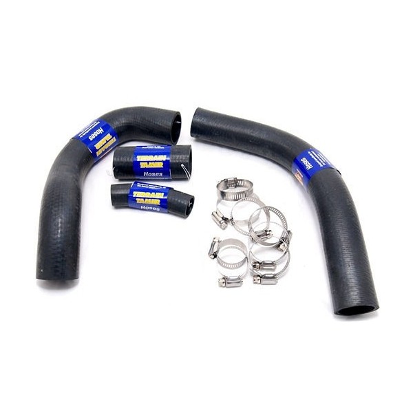 KIT MANGUITOS RADIADOR REFORZADOS J4 (MOTOR 3B, DE 81-84) TERRAIN TAMER