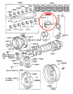 PISTON J-8 ANTERIOR AL 92 2