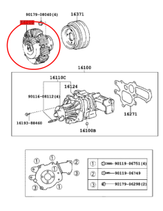VISCOSO ACOPLADOR J12/15 ( 1KDFTV ) ORIGINAL TOYOTA LAND CRUISER 2