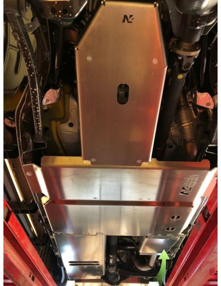 PROTECCION ESCAPE CENTRAL JEEP JL (5 PUERTAS - GASOLINA) N4-OFFROAD
