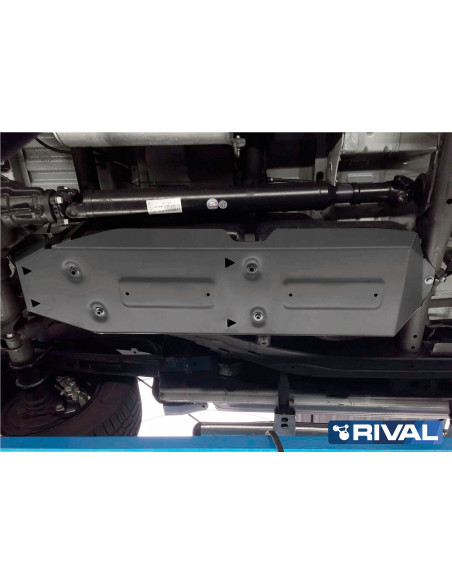 PROTECCIÓN DEPÓSITO COMBUSTIBLE ALU 6MM VW AMAROK RIVAL