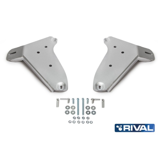 PROTECCIÓN BRAZOS DELANTEROS ALU 4MM VW AMAROK RIVAL