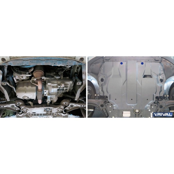 PROTECCIÓN MOTOR + CAJA CAMBIOS VW CADDY IV RIVAL