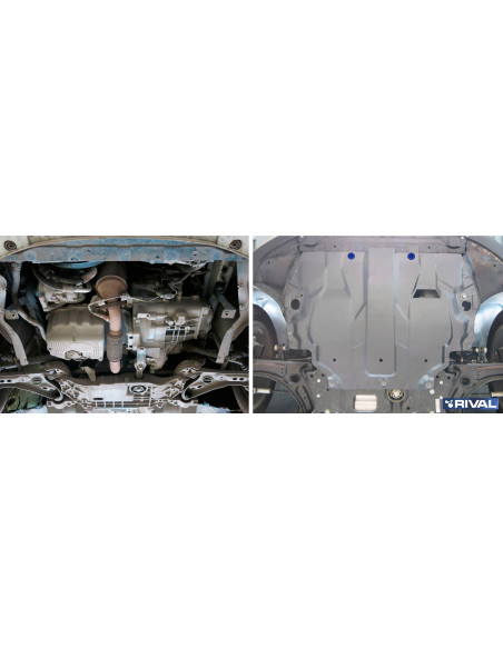 PROTECCIÓN MOTOR + CAJA CAMBIOS VW CADDY IV RIVAL
