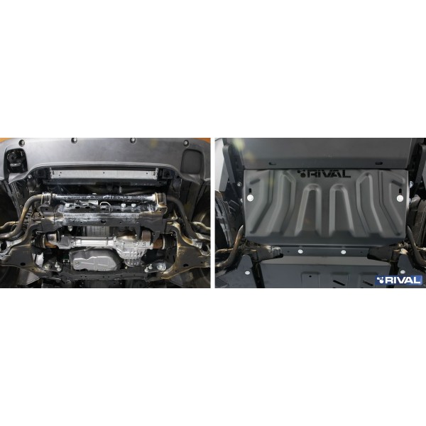 PROTECCIÓN RADIADOR 3 MM MERCEDES X-CLASS / NAVARA D23 D40 / PATHFINDER R51  RIVAL