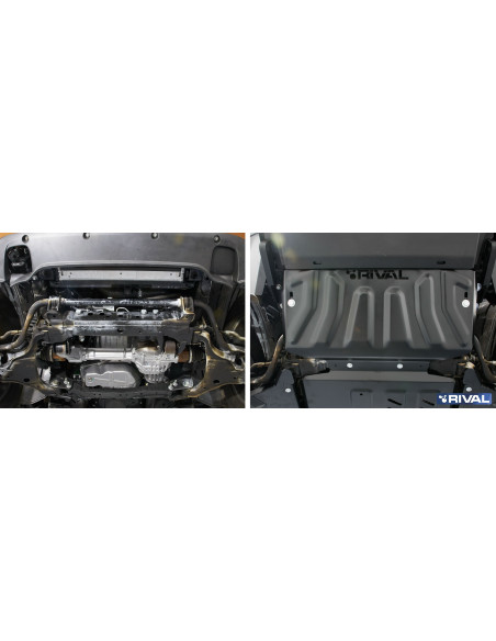 PROTECCIÓN RADIADOR 3 MM MERCEDES X-CLASS / NAVARA D23 D40 / PATHFINDER R51  RIVAL
