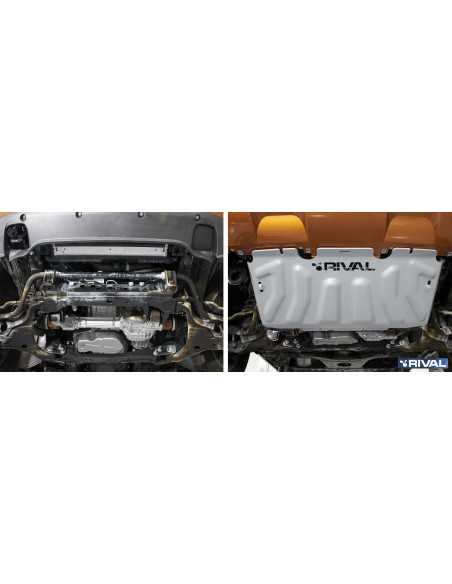 PROTECCIÓN RADIADOR 6 MM MERCEDES X-CLASS / NAVARA D23 D40 / PATHFINDER R51  RIVAL