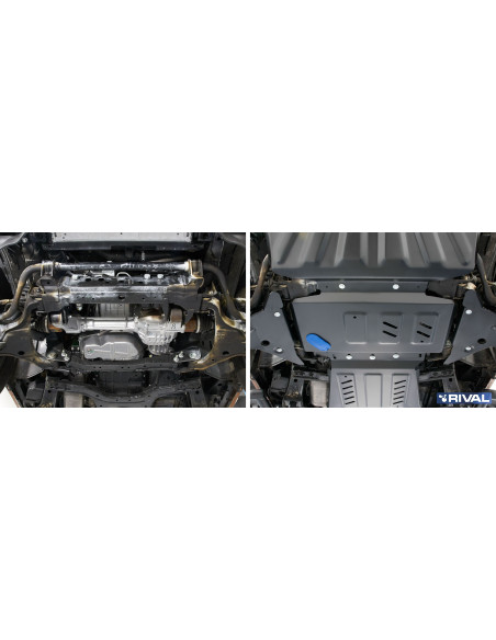 PROTECCIÓN MOTOR 3 MM MERCEDES X-CLASS / NAVARA D23 D40 / PATHFINDER R51 RIVAL