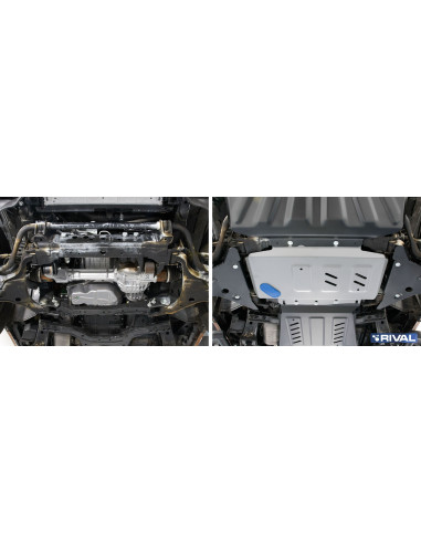 PROTECCIÓN MOTOR 4 MM MERCEDES X-CLASS / NAVARA D23 D40 / PATHFINDER R51  RIVAL