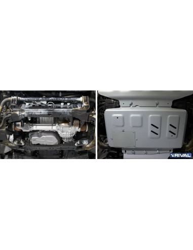 PROTECCIÓN MOTOR 6 MM MERCEDES X-CLASS / NAVARA D23 D40 / PATHFINDER R51  RIVAL