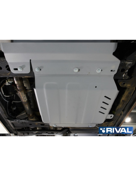 PROTECCIÓN CAJA TRANSFER 6 MM MERCEDES X-CLASS 3.0 / NAVARA D23 D40 RIVAL