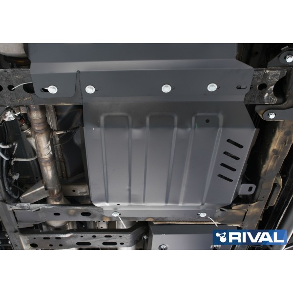 PROTECCIÓN CAJA TRANSFER ACERO 3 MM  MERCEDES X-CLASS 3.0 / NAVARA D23 D40 RIVAL
