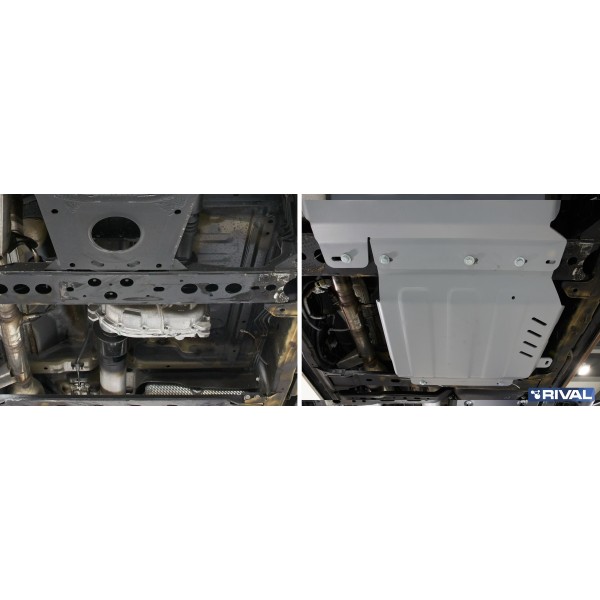 PROTECCIÓN CAJA TRANSFER 4 MM MERCEDES X-CLASS 3.0 / NAVARA D23 D40 / PATHFINDER R51 RIVAL