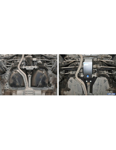 PROTECCIÓN DIFERENCIAL 4 MM SUBARU FORESTER SJ SH / XV RIVAL