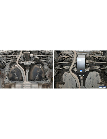 PROTECCIÓN DIFERENCIAL 4 MM SUBARU FORESTER SJ SH / XV RIVAL