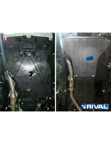 PROTECCIÓN MOTOR 4 MM SUBARU OUTBACK BS RIVAL