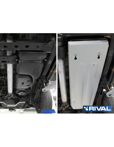PROTECCIÓN DEPÓSITO COMBUSTIBLE 4 MM NISSAN NAVARA D23 D40 PATHFINDER R51 RIVAL