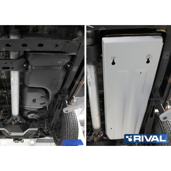 PROTECCIÓN DEPÓSITO COMBUSTIBLE 4 MM NISSAN NAVARA D23 D40 PATHFINDER R51 RIVAL