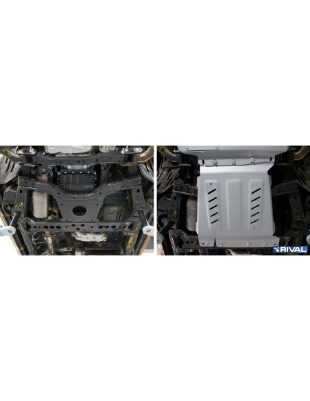 PROTECCIÓN CAJA CAMBIOS 4 MM NISSAN NAVARA D23 D40 PATHFINDER R51 RIVAL
