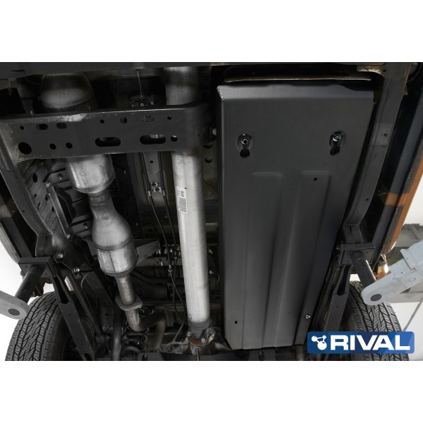 PROTECCIÓN DEPÓSITO COMBUSTIBLE ACERO 3 MM NISSAN NAVARA D23 D40 PATHFINDER R51 RIVAL
