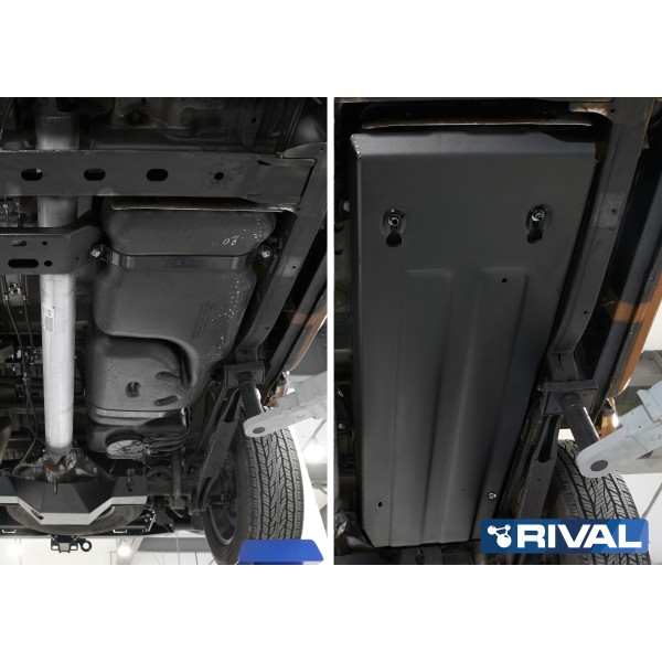 PROTECCIÓN DEPÓSITO COMBUSTIBLE ACERO 3 MM NISSAN NAVARA D23 D40 PATHFINDER R51 RIVAL